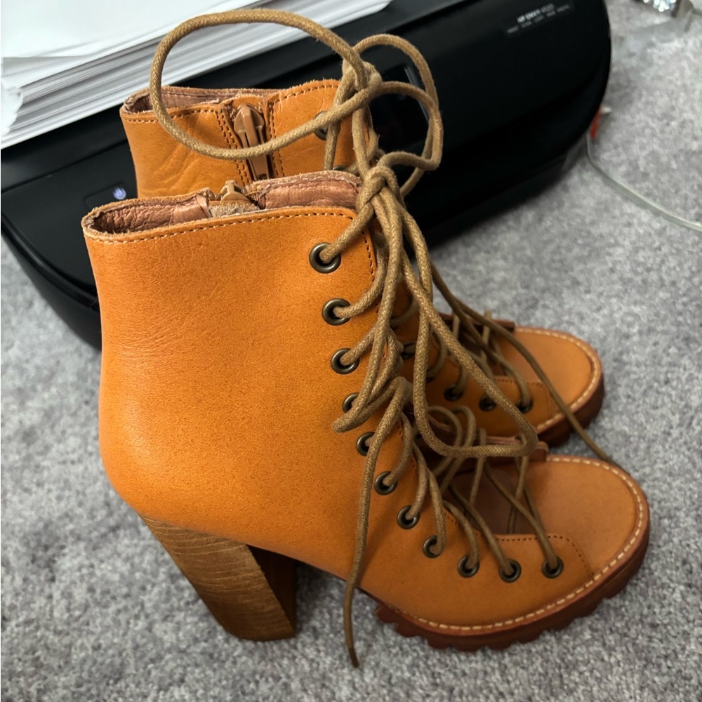 Free People Jeffrey Campbell Palermo Boots 7 M - Picture 7 of 7